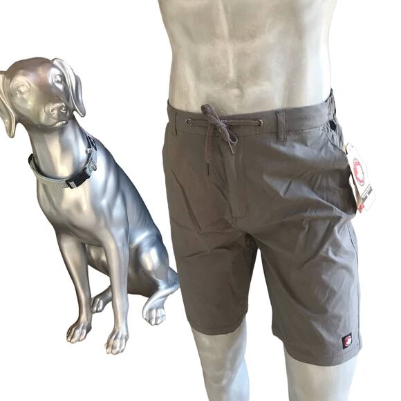 Canada Other - NEW Canada Weather Gear Gray Nylon Rayon Hiking Shorts Men's Size L NWT $60